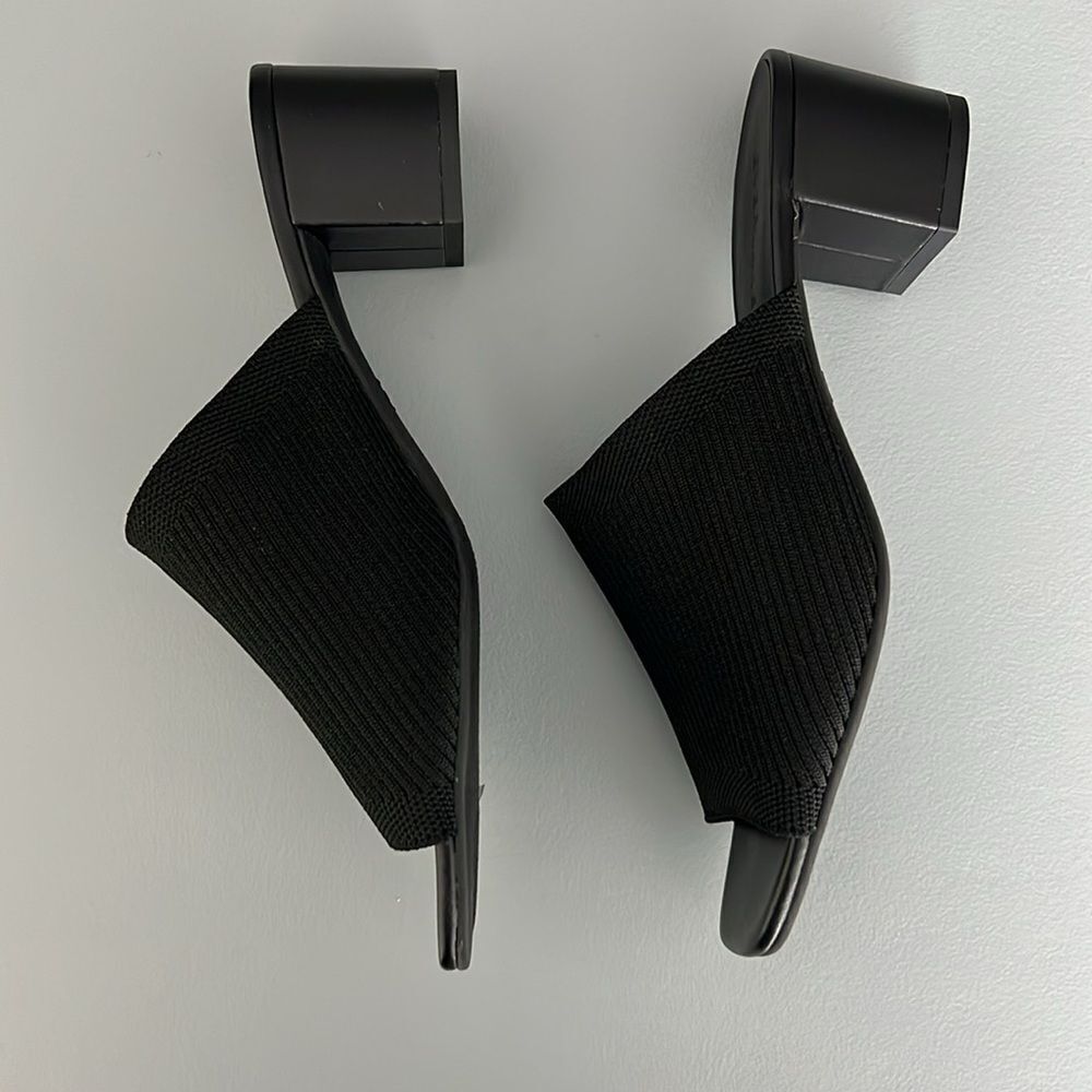 New Everlane The Glove Mule in ReKnit Black Size 9.5 - Picture 5 of 12